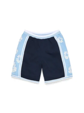 Short Olaf « Cotton Wreath » bleu