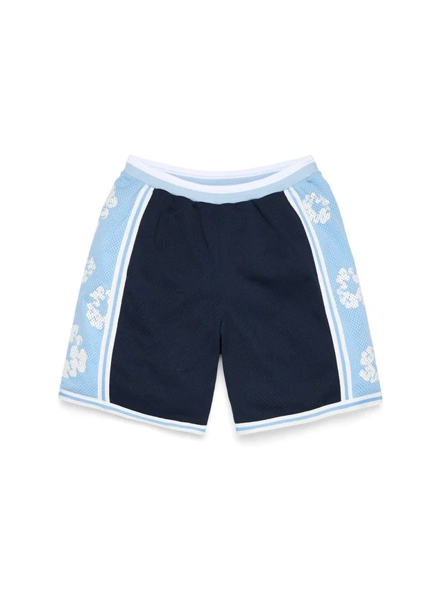 Short Olaf « Cotton Wreath » bleu