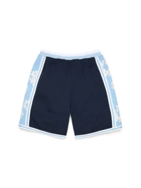 Short Olaf « Cotton Wreath » bleu