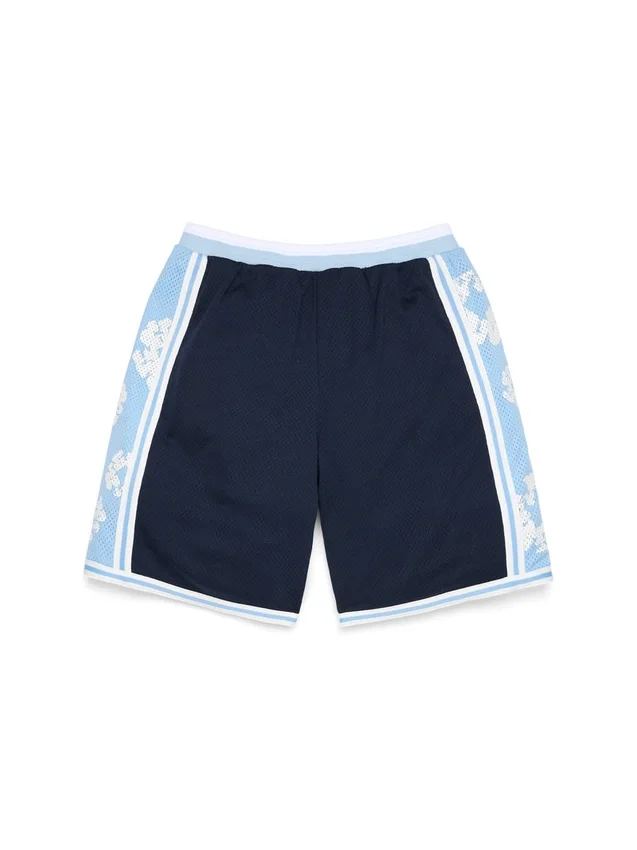 Short Olaf « Cotton Wreath » bleu