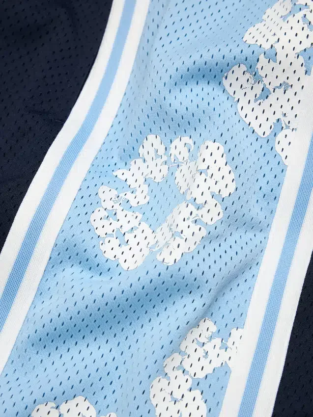 Short Olaf « Cotton Wreath » bleu