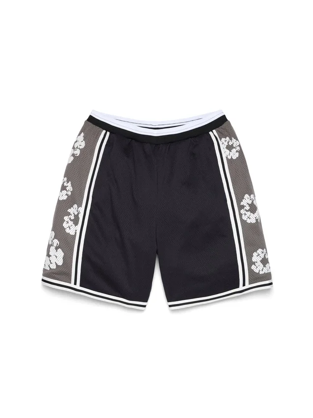 Short Olaf « Cotton Wreath » noir