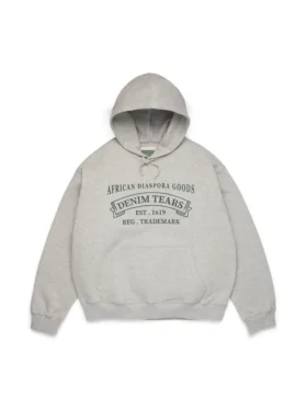 Sweat à capuche ADG gris