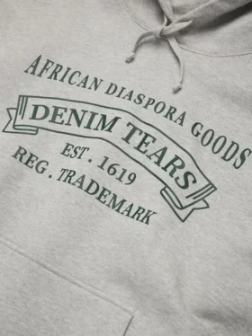 Sweat à capuche ADG gris