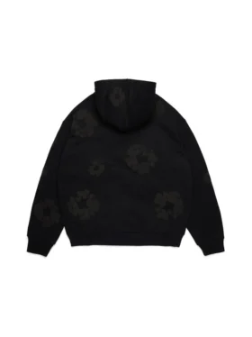 Sweat à capuche « Cotton Wreath Hoodie » noir