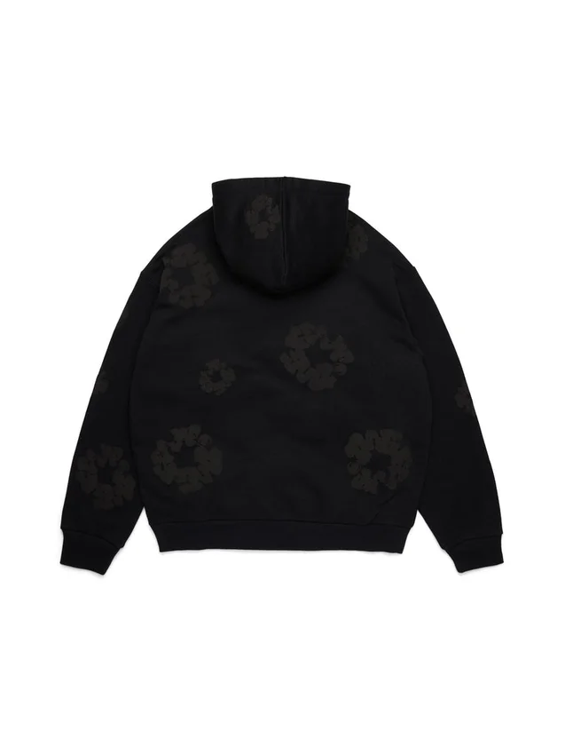 Sweat à capuche « Cotton Wreath Hoodie » noir