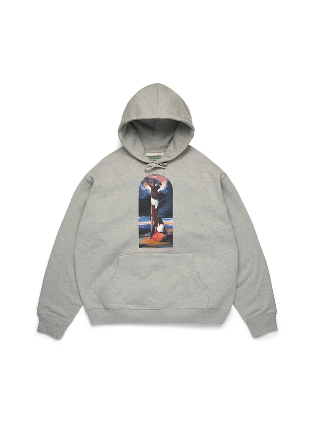 Sweat à capuche « Seasonal Biblical » gris