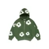 Sweat à capuche zippé « Cotton Wreath Hoodie » pour enfant, vert