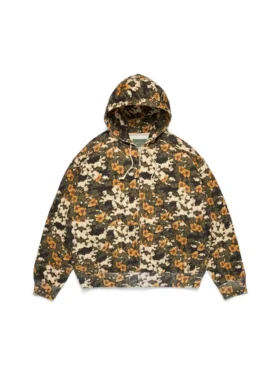 Sweat à capuche zippé à imprimé floral Libertas
