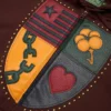 Sweat à capuche zippé « Libertas Crest » marron délavé