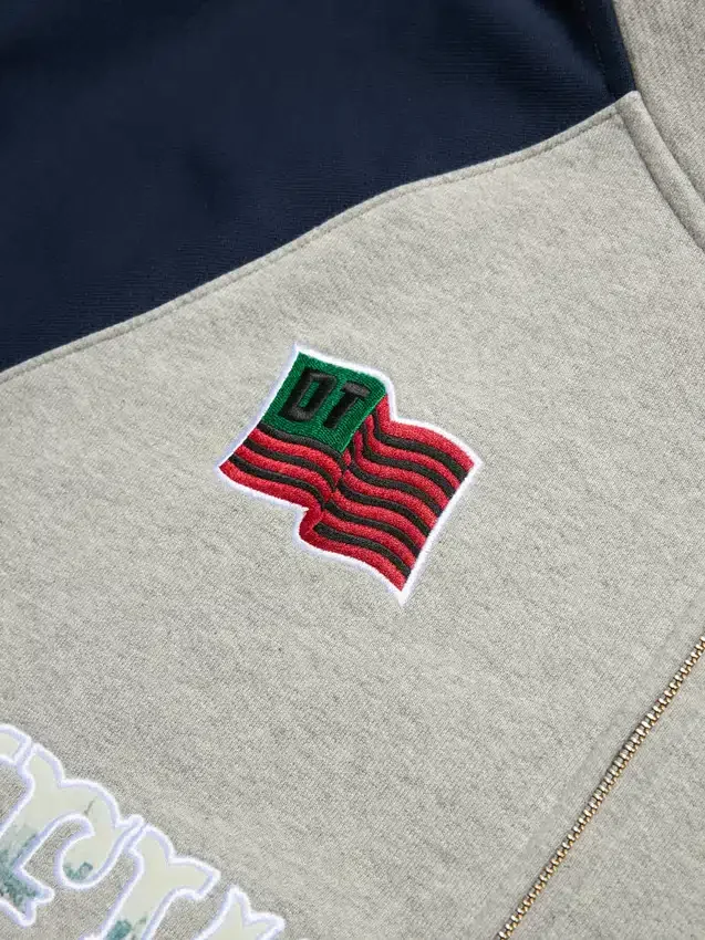 Sweat à capuche zippé Libertas Rugby