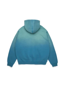 Sweat à capuche zippé « Peace Wreath Knockout » bleu