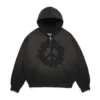 Sweat à capuche zippé « Peace Wreath Knockout » noir
