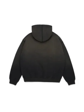 Sweat à capuche zippé « Peace Wreath Knockout » noir