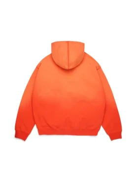 Sweat à capuche zippé « Peace Wreath Knockout » orange