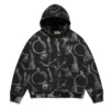 Sweat à capuche zippé « Plates »