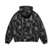 Sweat à capuche zippé « Plates »
