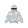 Sweat à capuche zippé pour enfant « Cotton Wreath Hoodie » Gris