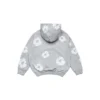 Sweat à capuche zippé pour enfant « Cotton Wreath Hoodie » Gris