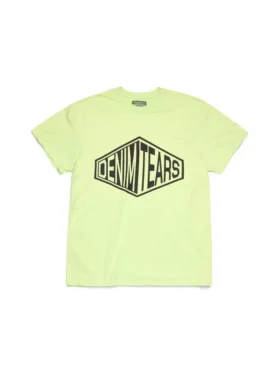 T-shirt 3D Box Logo vert citron