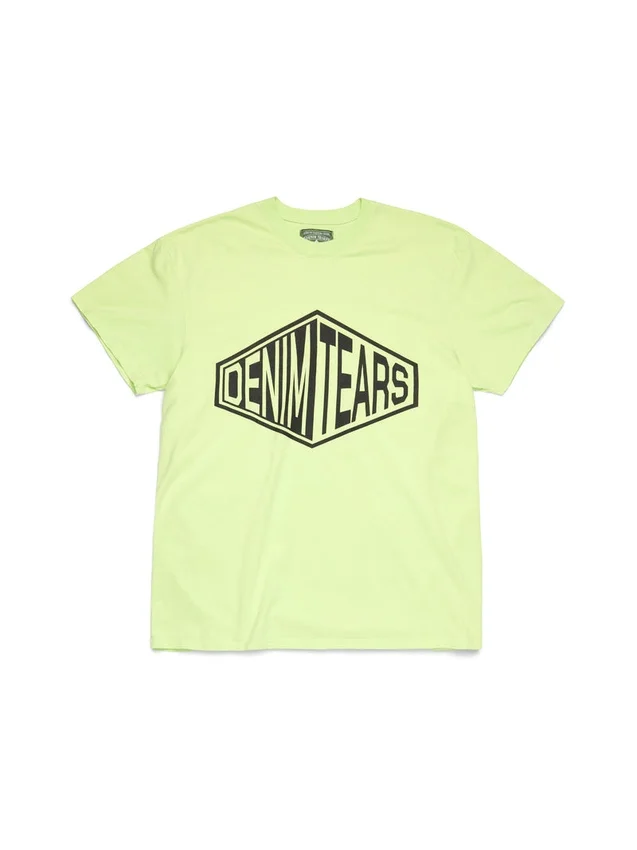 T-shirt 3D Box Logo vert citron
