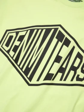 T-shirt 3D Box Logo vert citron