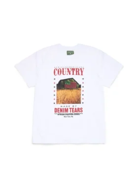 T-shirt ADG Country blanc