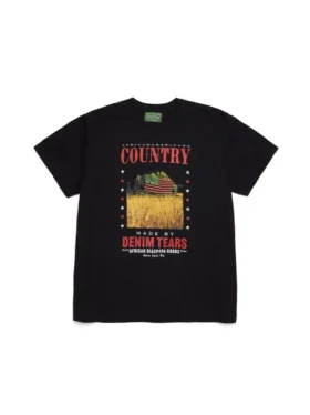 T-shirt ADG Country noir