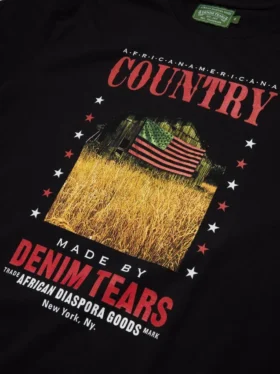 T-shirt ADG Country noir