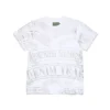 T-shirt ADG à imprimé bannière, blanc