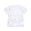 T-shirt ADG à imprimé bannière, blanc