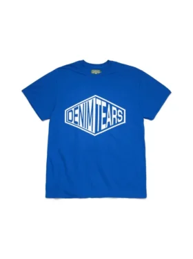 T-shirt avec logo 3D Box bleu