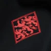 T-shirt à col rond DT Sport à blocs de couleur – Noir