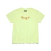 T-shirt « Cotton Floral Logo » vert citron