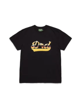 T-shirt « Dad » noir