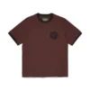 T-shirt Denim U Ringer marron