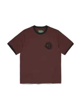 T-shirt Denim U Ringer marron