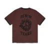 T-shirt Denim U Ringer marron