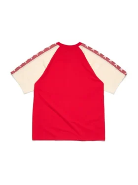 T-shirt « Jacquard City » rouge