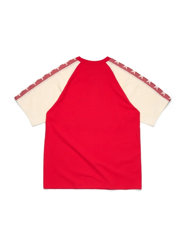 T-shirt « Jacquard City » rouge