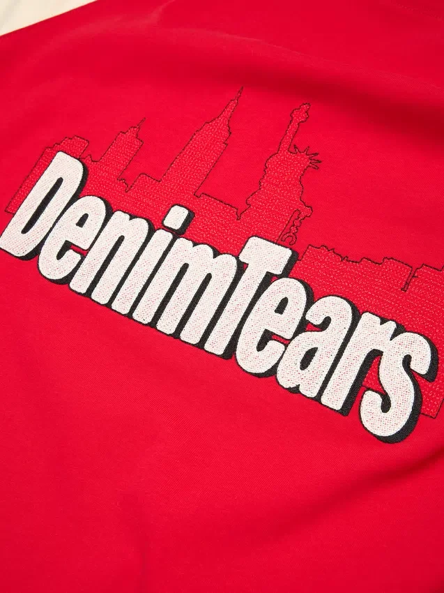 T-shirt « Jacquard City » rouge