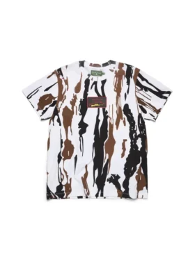 T-shirt « Jim Crow Hunt » blanc camouflage