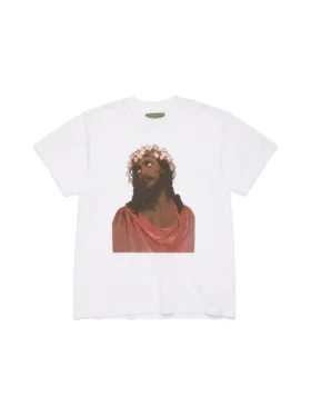 T-shirt « Jésus » blanc