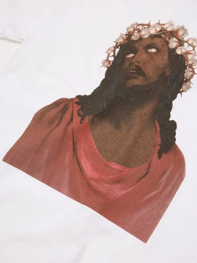 T-shirt « Jésus » blanc