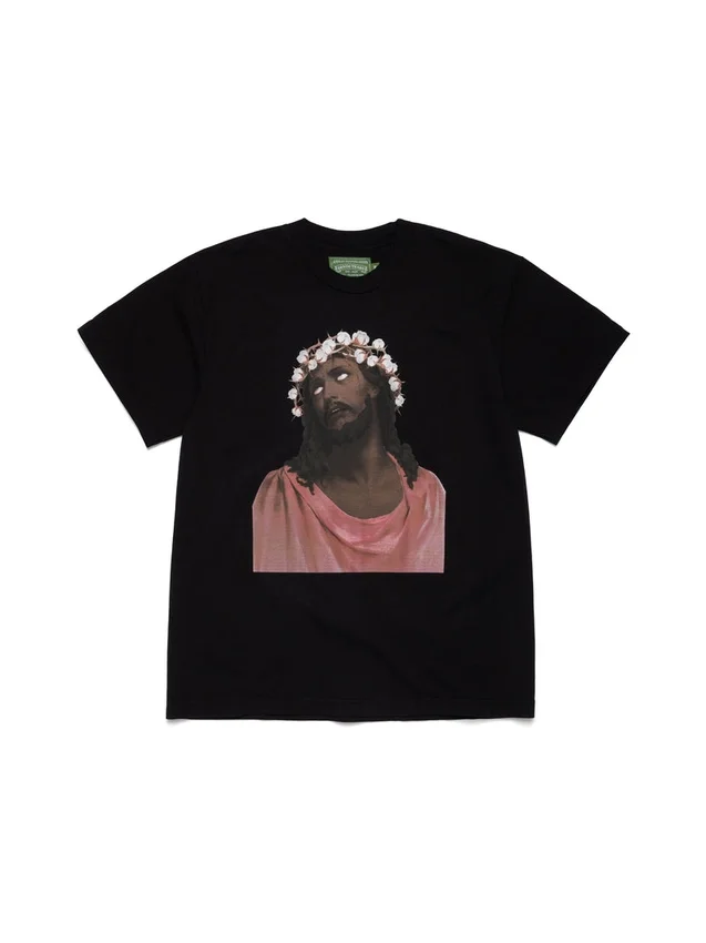 T-shirt « Jésus » noir