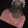 T-shirt « Jésus » noir