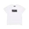 T-shirt Larmes de Denim blanc