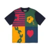 T-shirt Libertas Crest multicolore