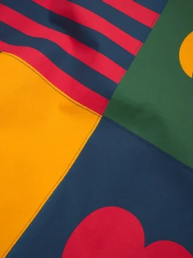 T-shirt Libertas Crest multicolore
