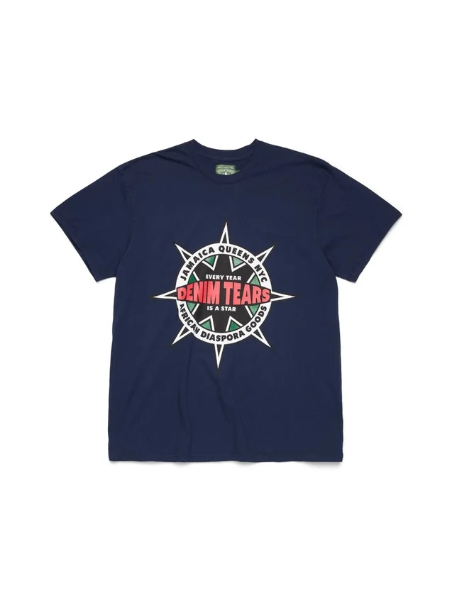 T-shirt Libertas Star bleu marine